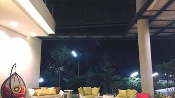 Sitzecke in der Lobby