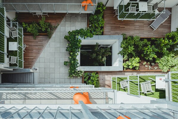 Appartement Deluxe, 1 chambre, non-fumeur | Vue sur la cour