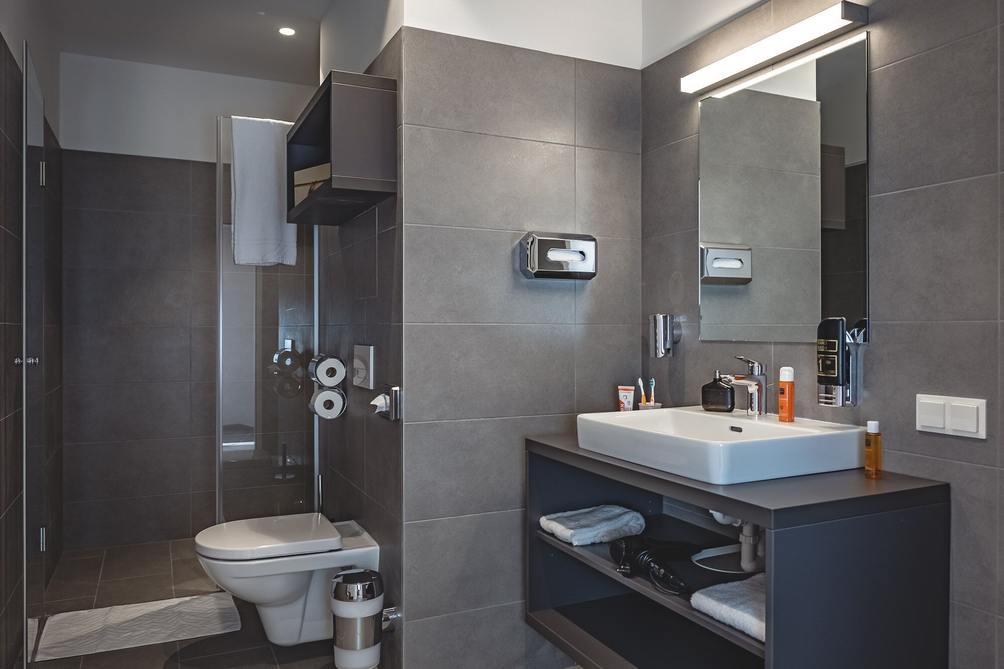 Grand-Suite, Nichtraucher | Badezimmer | Dusche, kostenlose Toilettenartikel, Haartrockner, Hausschuhe