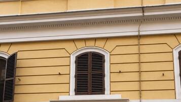 Fassade der Unterkunft