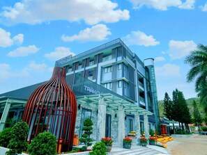 Fachada de la propiedad