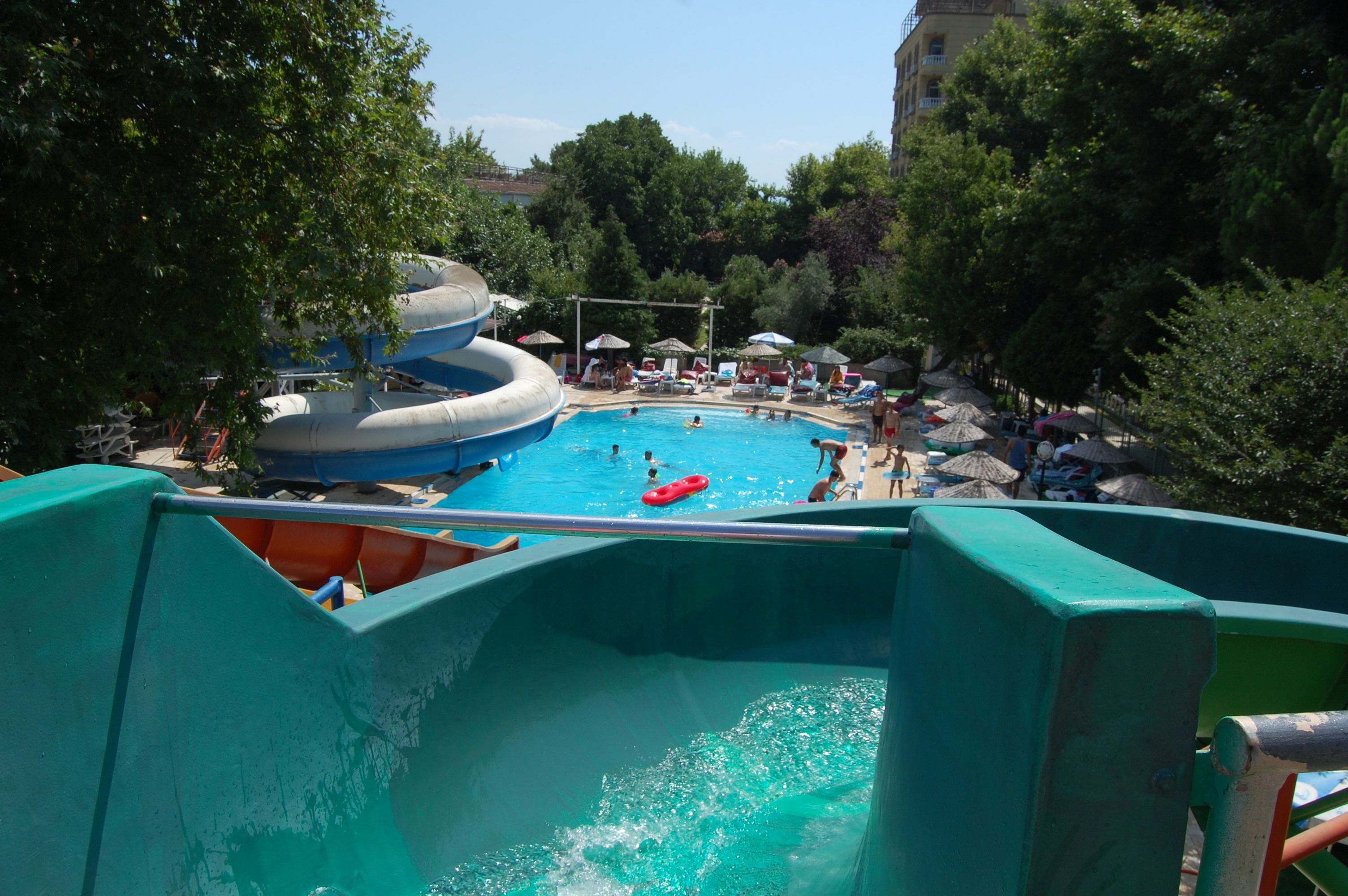 Wasserrutsche