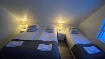 Basic Triple Room, Shared Bathroom (206) | Desk, blackout curtains, iron/ironing board, free WiFi