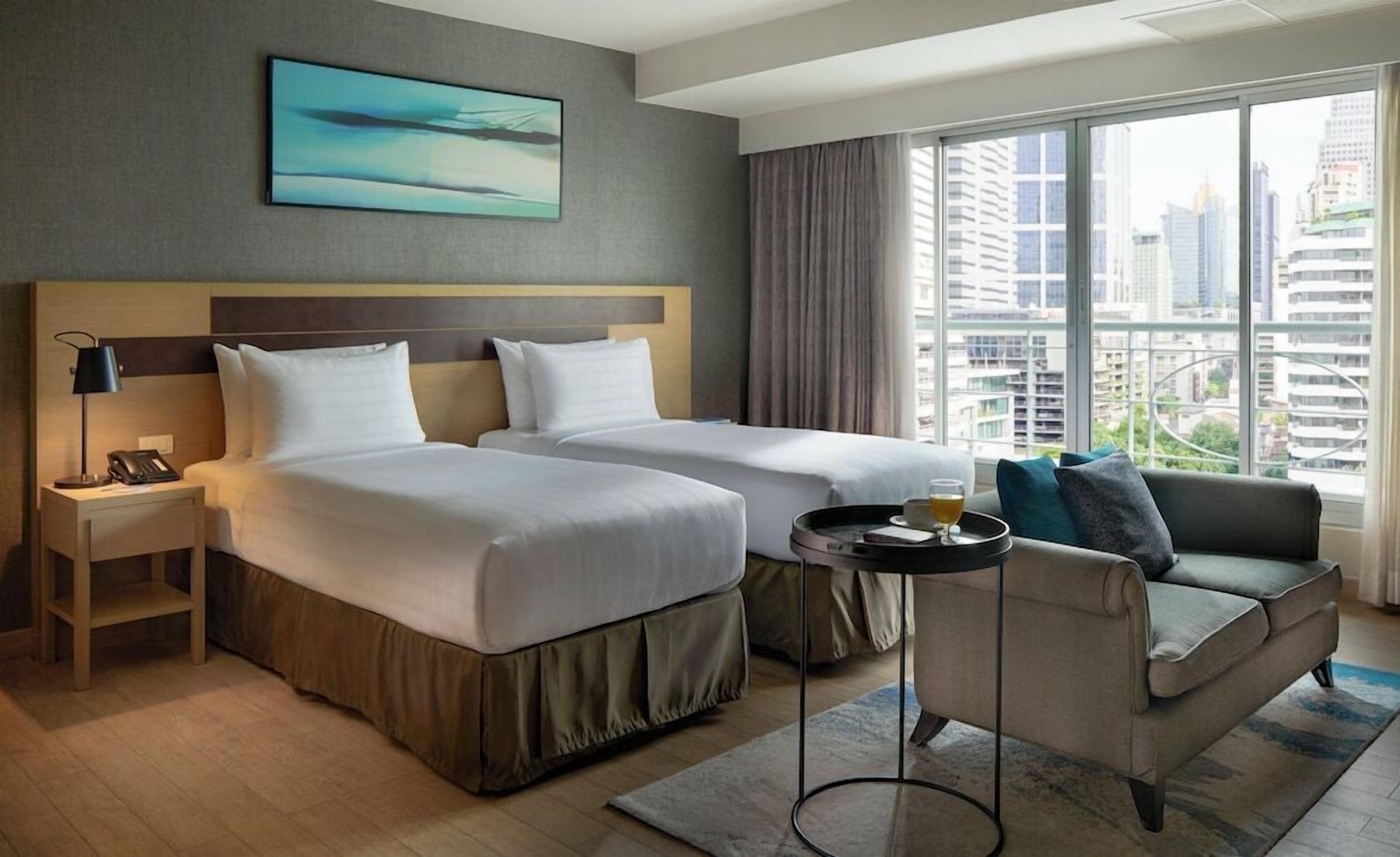 In-room safe, desk, blackout curtains, iron/ironing board