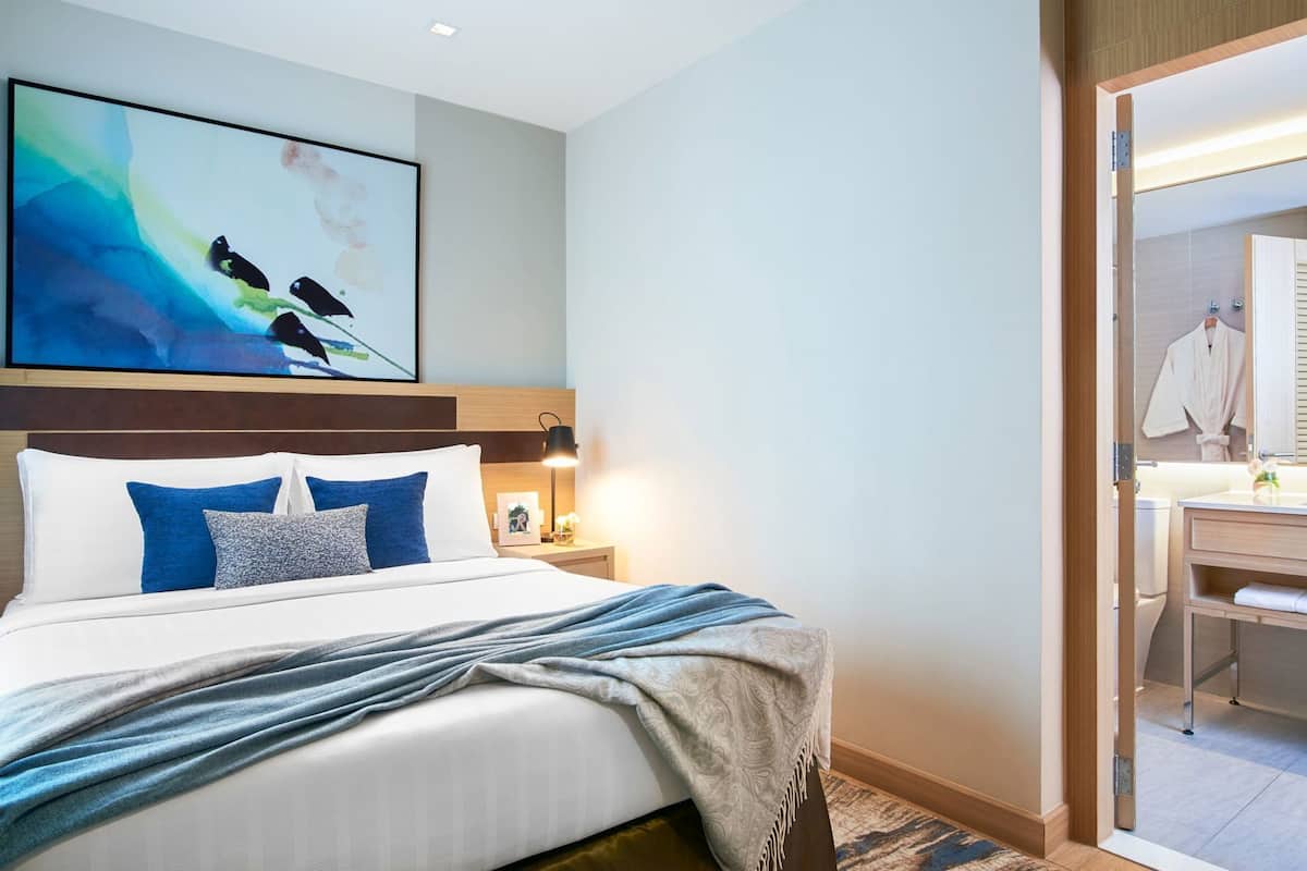 In-room safe, desk, blackout drapes, iron/ironing board