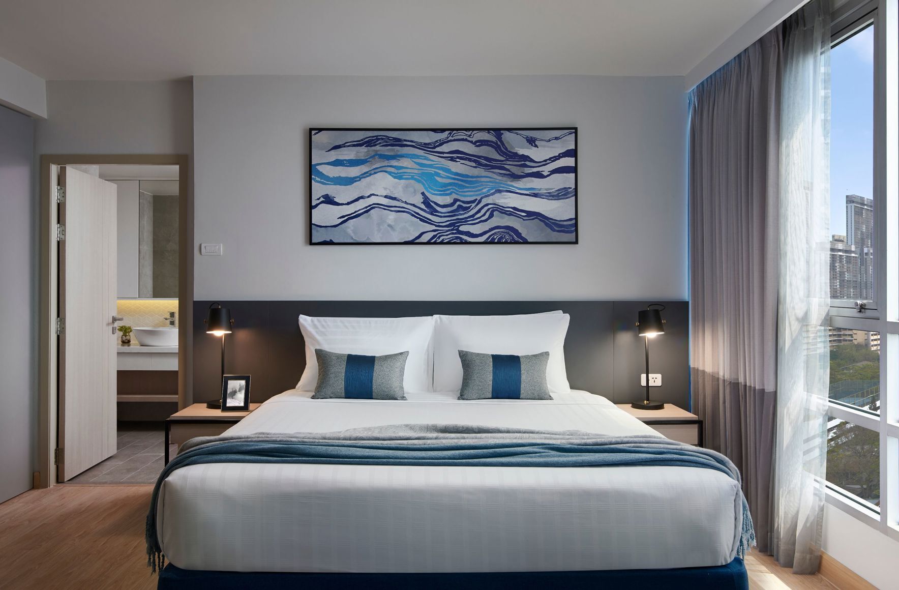 In-room safe, desk, blackout drapes, iron/ironing board