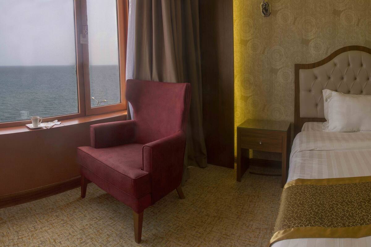 In-room safe, soundproofing, iron/ironing board (on request)
