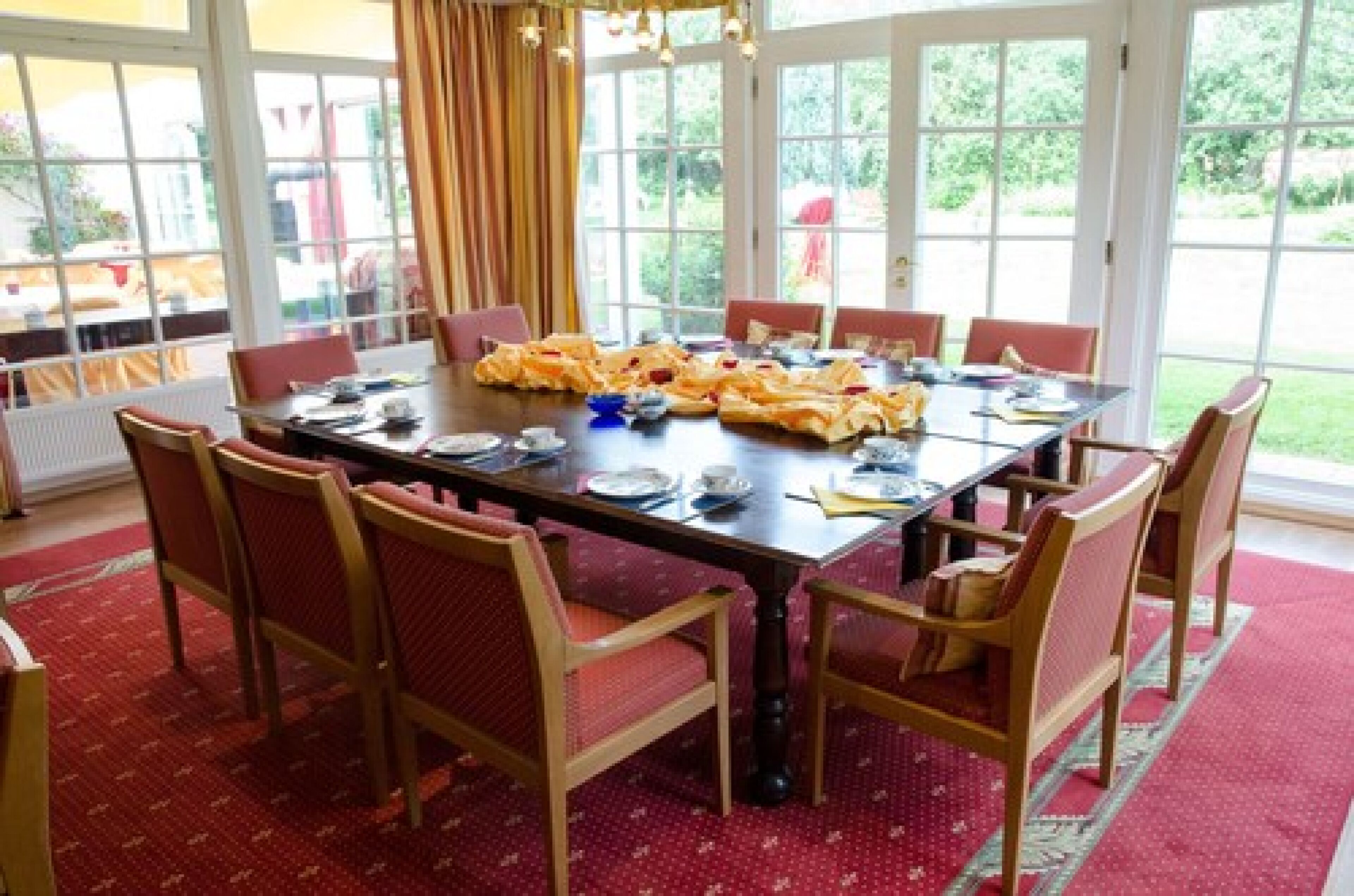 daily buffet breakfast (eur 10.00 per person)