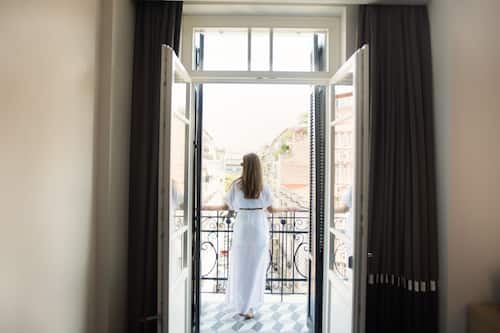Ausblick vom Zimmer