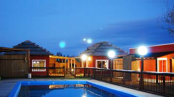 Seasonal outdoor pool
