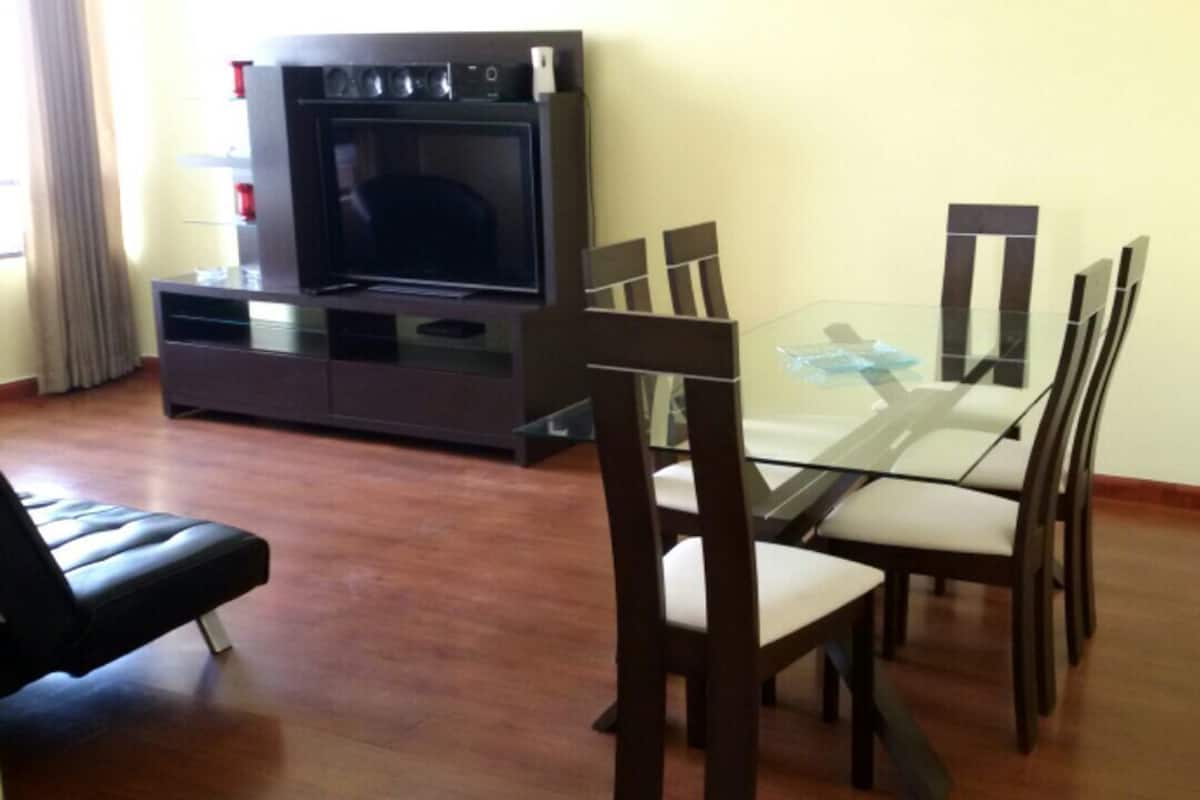 Apartment, 2 Bedrooms | Living area | Flat-screen TV