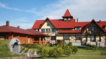 Façade de l’hébergement