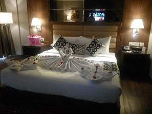 Deluxe-Doppelzimmer, Kühlschrank, Stadtblick