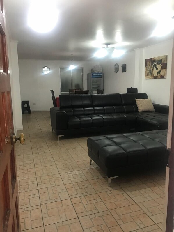 Apartment, 4 Bedrooms | Living area | Flat-screen TV - Depto Playa Blanca Iquique 1167 (Iquique)