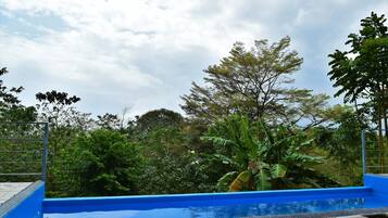 Outdoor pool, an infinity pool