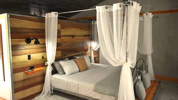 Senior tweepersoonskamer | 3 slaapkamers, een bureau, verduisterende gordijnen