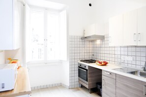 Appartamento, 3 camere da letto | Cucina privata | Frigorifero con congelatore, forno, piano cottura, bollitore elettrico