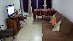 Apartment, 3 Bedrooms | Living area