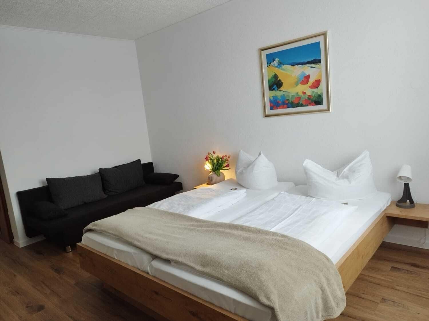 Leilighet, eget bad (Apartment mit Badewanne) | Barnesenger (inkludert) og sengetøy