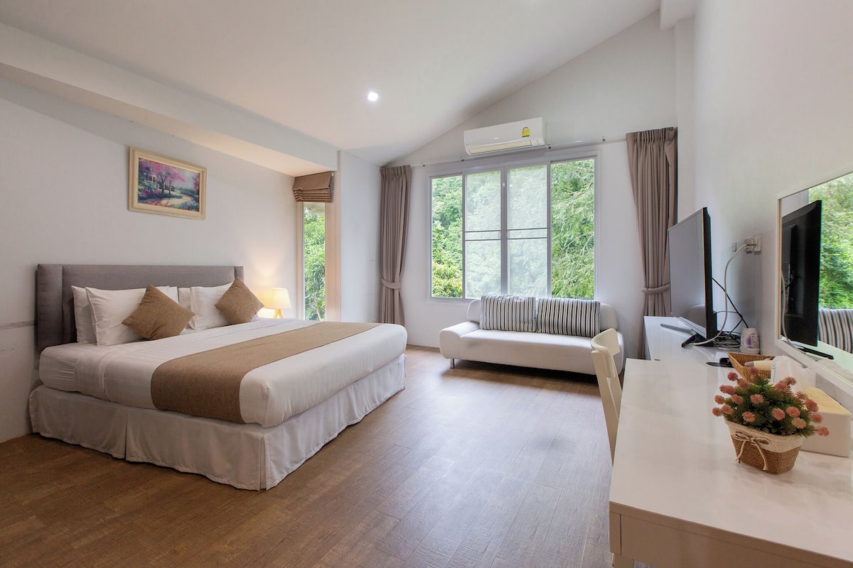 Villa | 1 camera, tende oscuranti, insonorizzazione, Wi-Fi gratuito