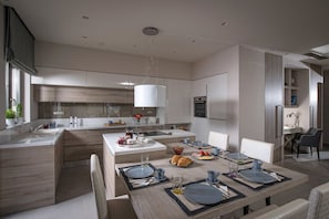 Villa - 3 sovrum - privat pool - havsutsikt | Matservice på rummet