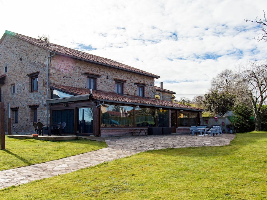 Overnatningsstedets facade