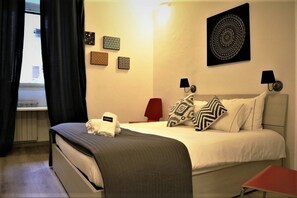 Apartment, 1 Bedroom | 1 bedroom, iron/ironing board, cribs/infant beds, free WiFi - Riari Trastevere Apartment (Rome)