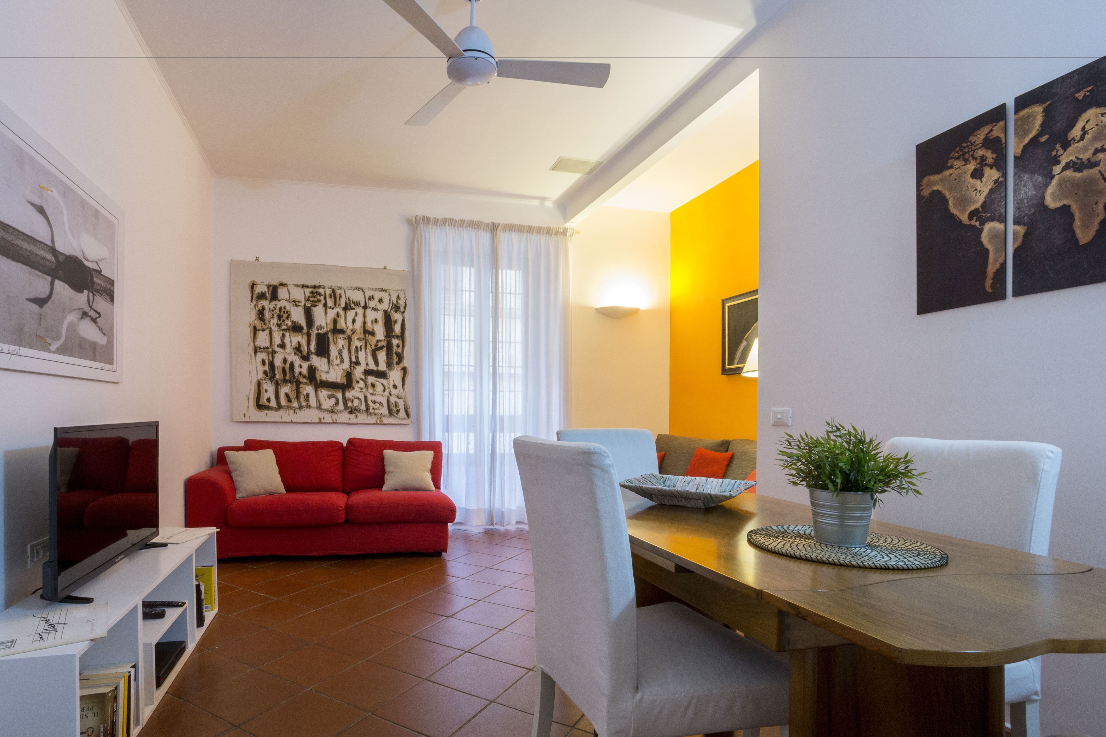 Apartment, 2 Bedrooms | Living area | Flat-screen TV
