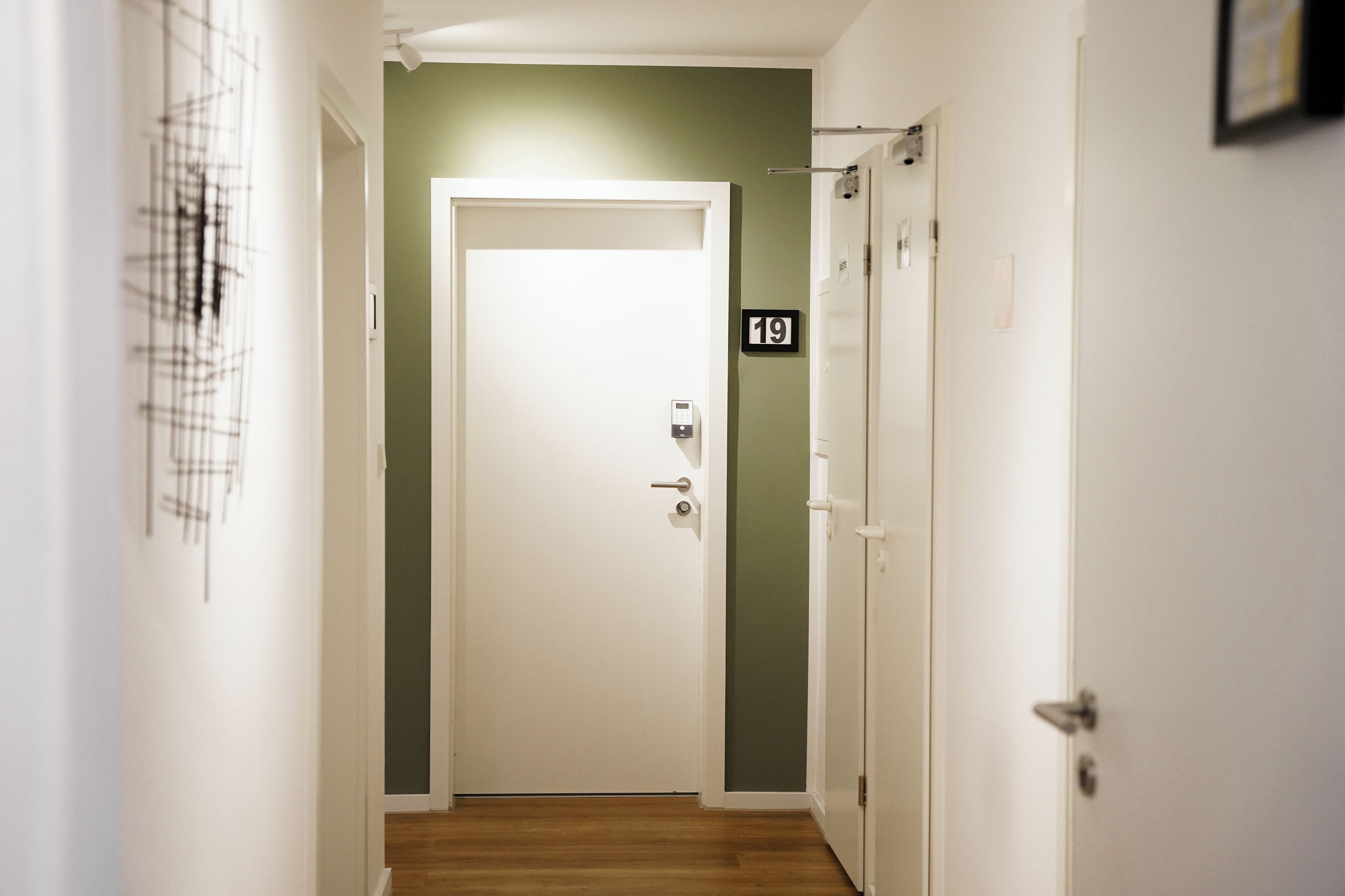 twin room, shared bathroom | desk, free wifi, bed sheets