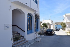 Façade de l’hébergement