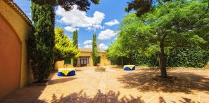 Terrace/patio - Bodega la Venta (Casas de los Pinos)
