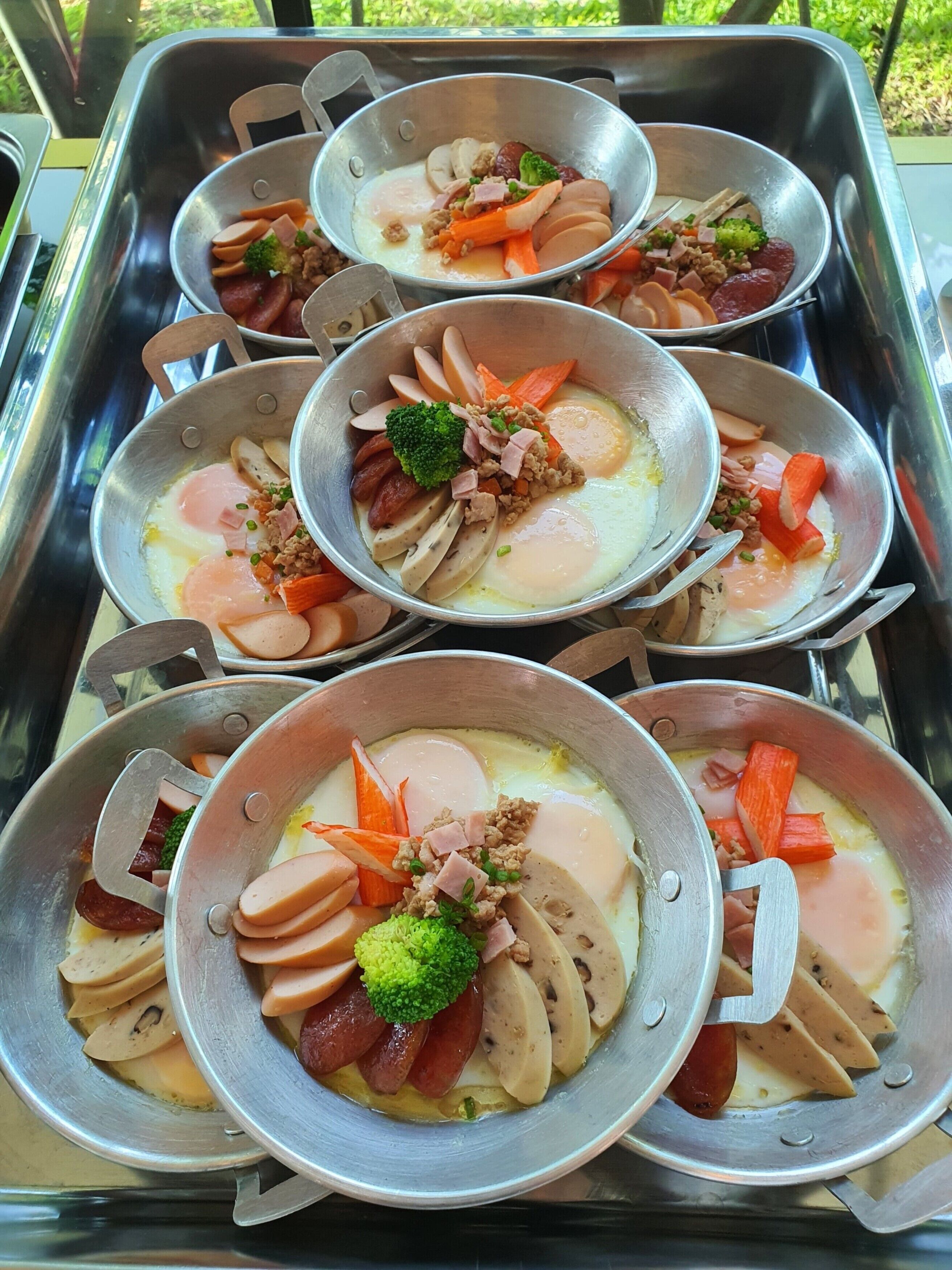 Breakfast buffet