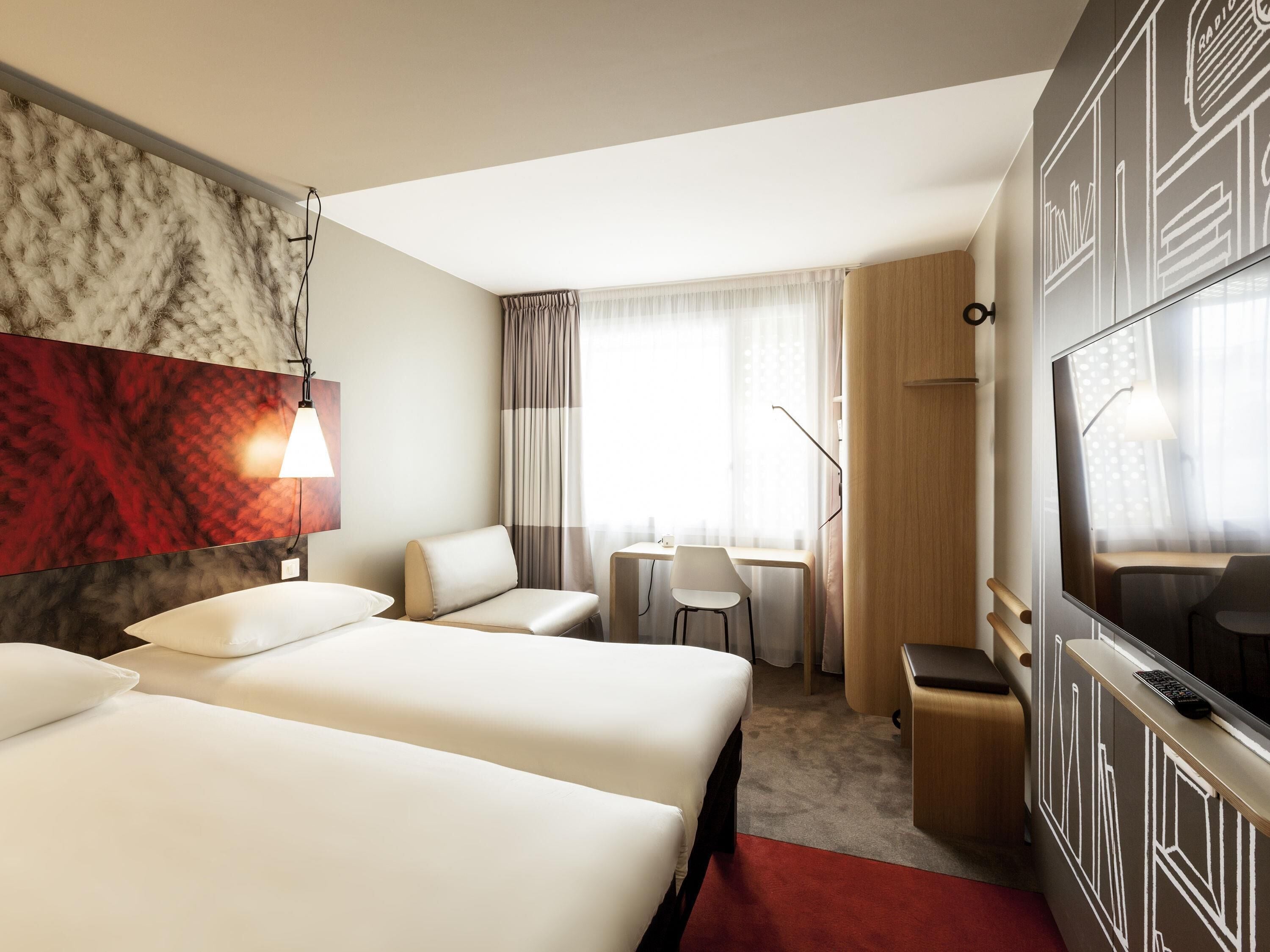 premium bedding, pillow-top beds, individually furnished, desk