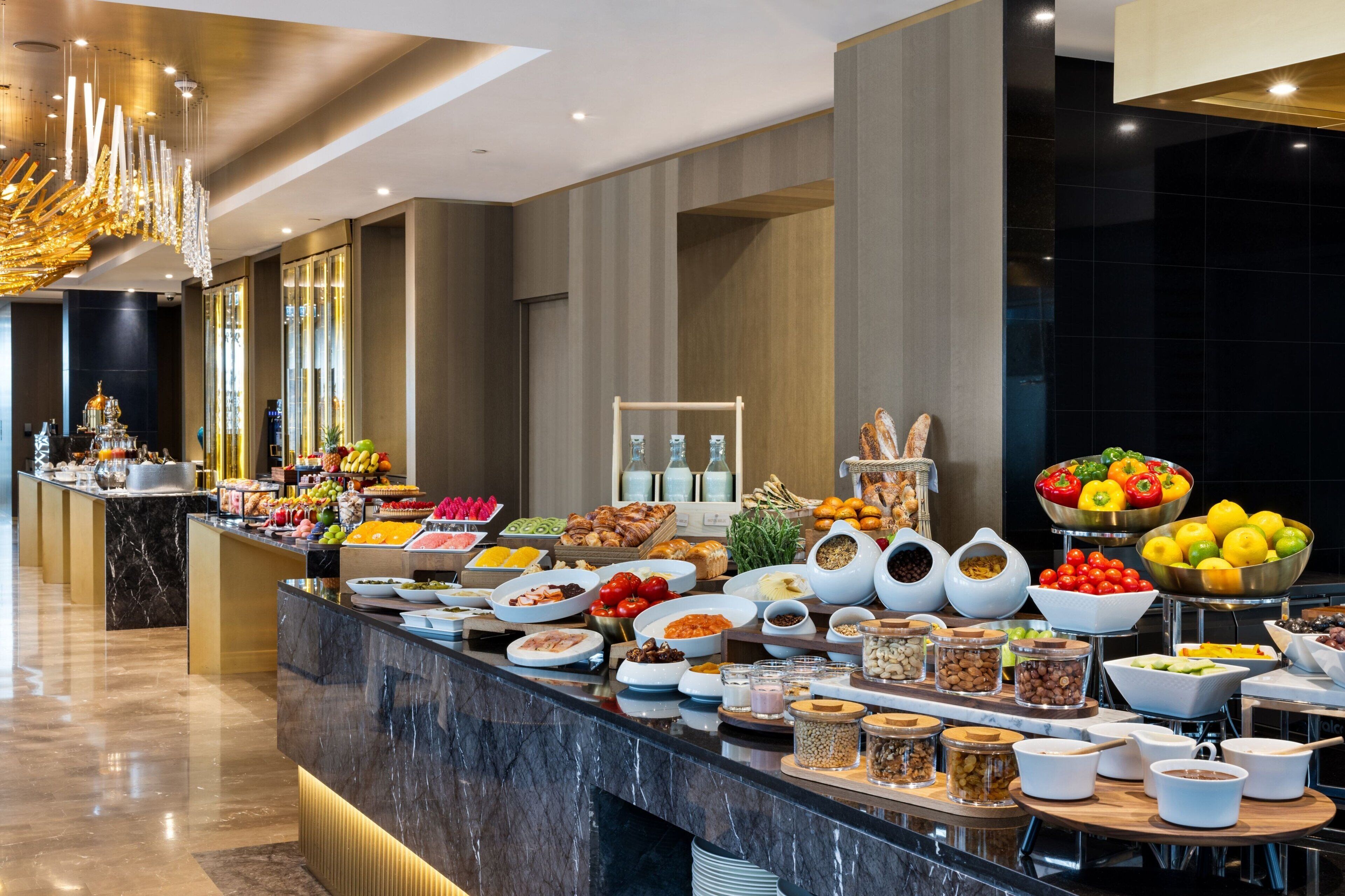 daily buffet breakfast (amd 16500 per person)