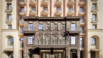 Voorkant van accommodatie