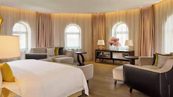 Suite, 1 cama de matrimonio grande | 1 dormitorio, sábanas italianas Frette, ropa de cama de alta calidad