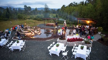 Espace mariage en plein air