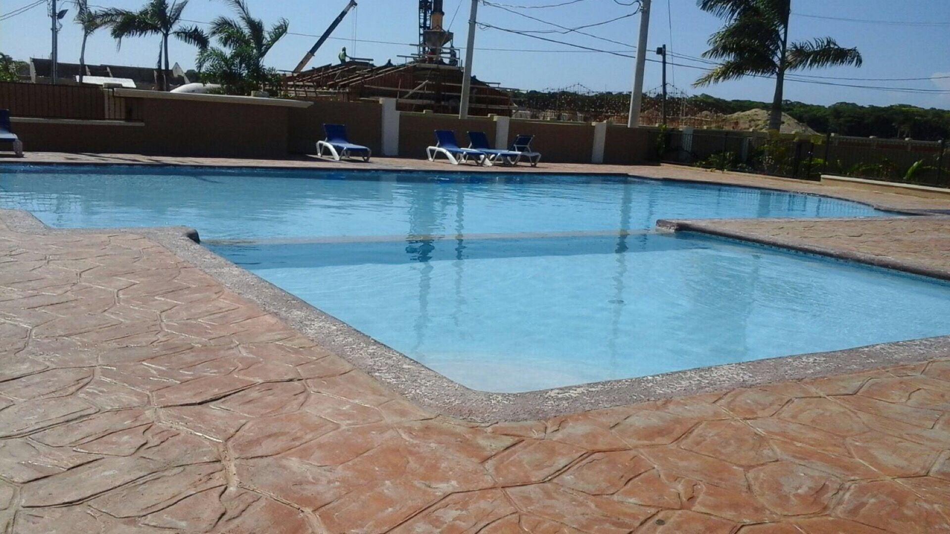 Alberca al aire libre 