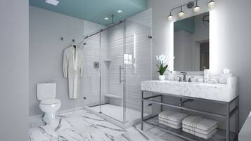 Egyptian cotton sheets, premium bedding, in-room safe, blackout drapes