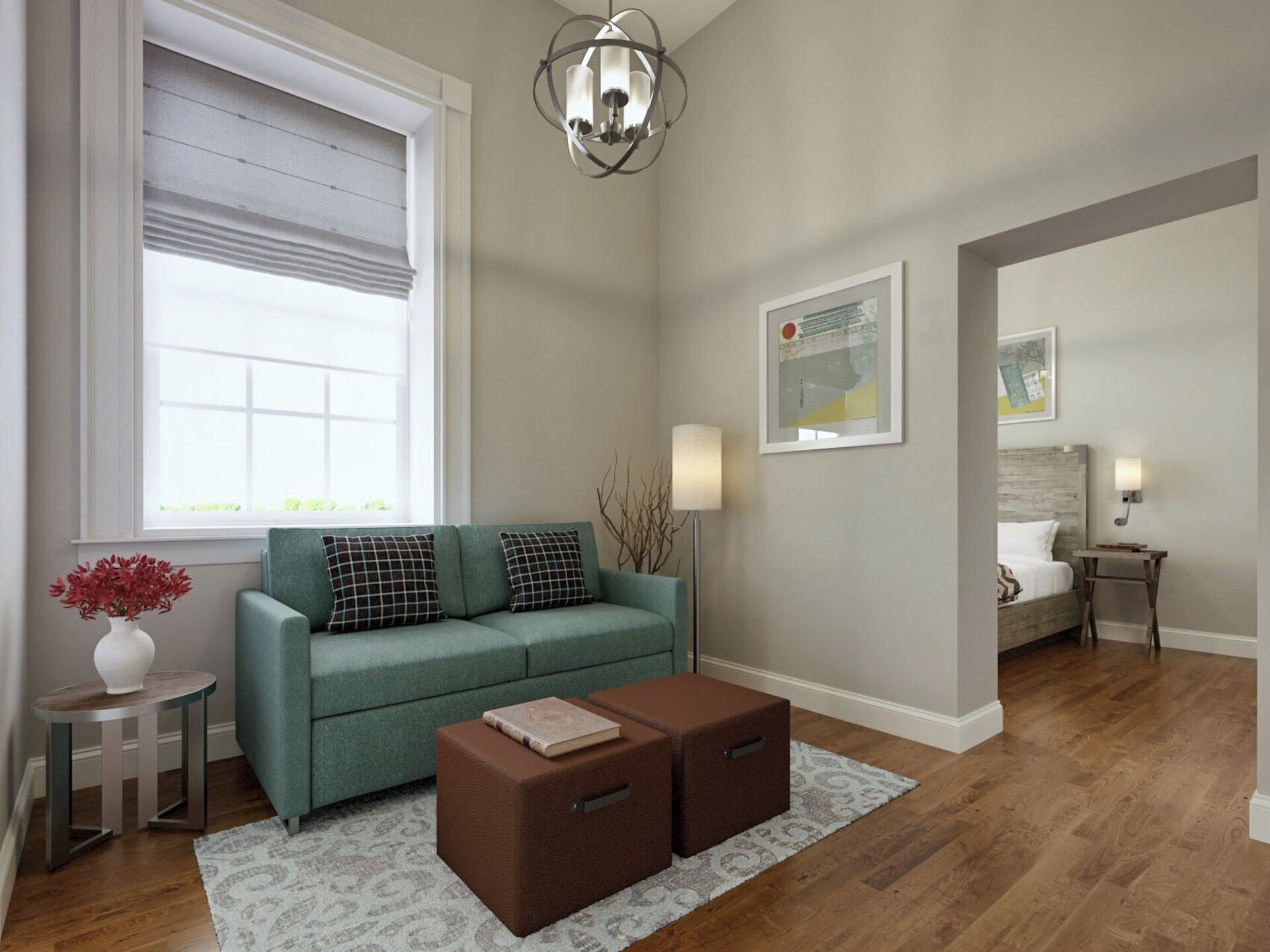 Deluxe Suite, 1 Queen Bed with Sofa bed | Egyptian cotton sheets, premium bedding, in-room safe, blackout drapes