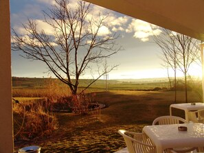 Uitzicht vanuit accommodatie