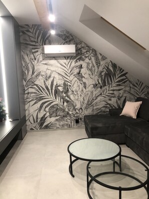 Apartamento superior, 3 quartos | Aquecimento