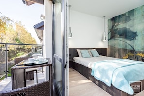 Exclusive-Apartment, 3 Schlafzimmer | Ausblick vom Zimmer