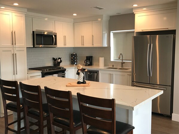 Fridge, microwave, oven, stovetop - The Home That’s Right For You because it’s comfortable,have an amazing location (San Diego)