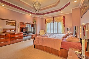 5 Schlafzimmer, Bügeleisen/Bügelbrett, Internetzugang, Bettwäsche
