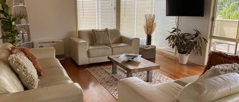 Smart TV, video games, DVD player, books