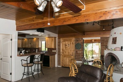 Beautiful home with pool, private, close to UA & Downtown, arts. Great prices!