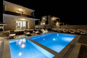 Pool - Thea villa ,south Crete,Sea views, Kids Pool (Triopetra)