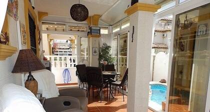 Town House With Private Pool ,Good WiFi. Short walk to Villamartin Plaza