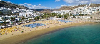 " Double terrace with sun all day - 2 bedrooms - Perfect for 4 - Mogán